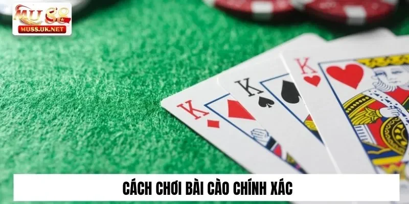 Cách chơi bài cào chính xác